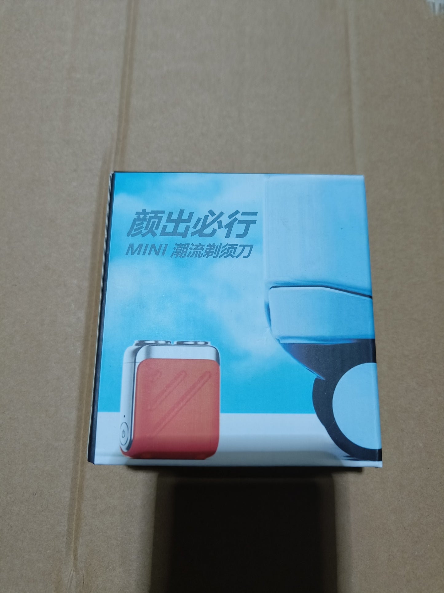Double Cutter Head Washable Portable Mini Electric Shaver