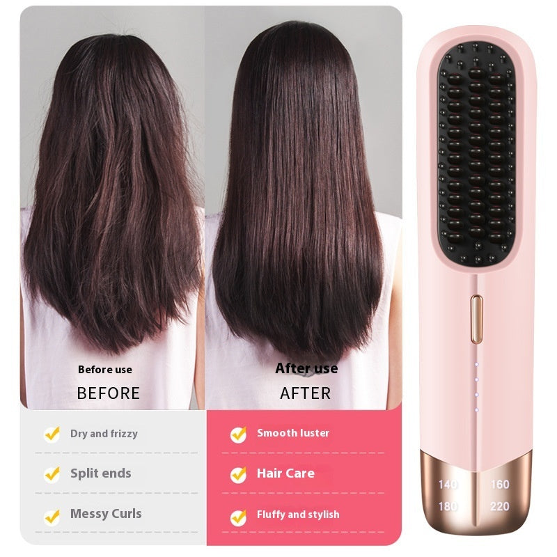 2-in-1 Travel Hair Styler – Straighten or Curl Anytime, Anywhere