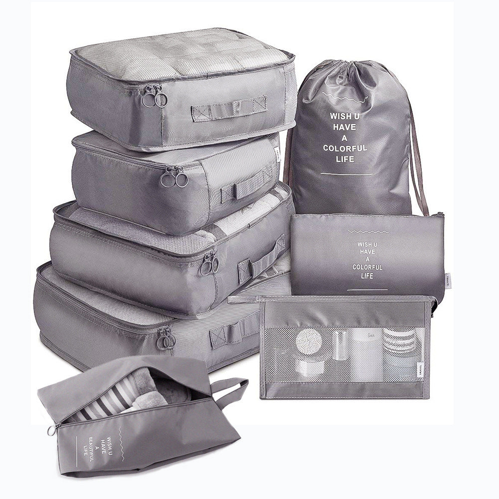 Travel cube - 8- Piece Packing Solution