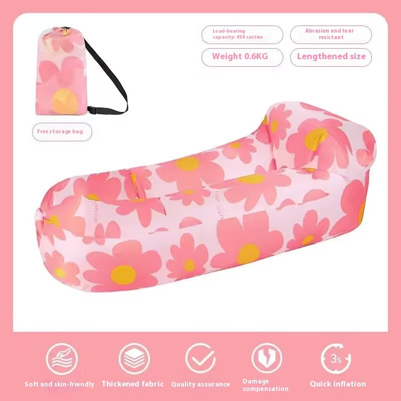 Portable Air Sofa Bed Inflatable Sofa Outdoor Lazy Airbed