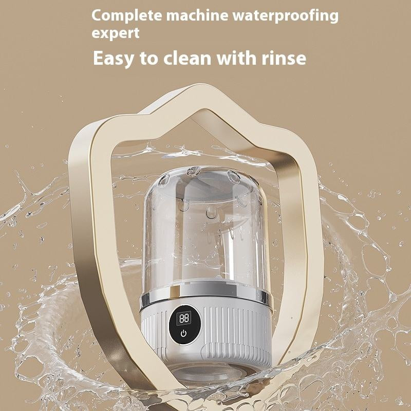 Rechargeable Portable Mini Washing Machine – Perfect for Underwear & Travel