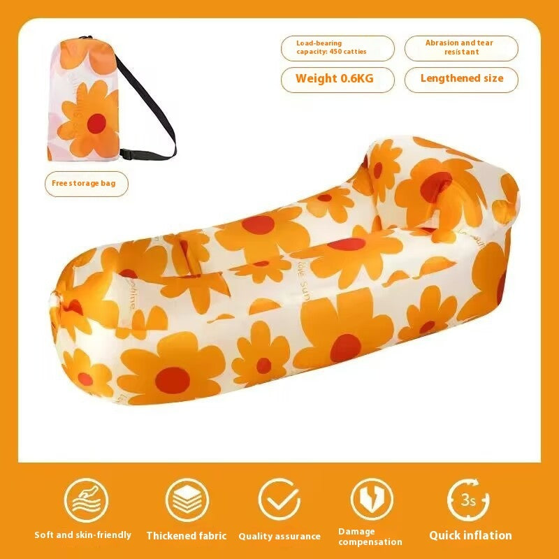Portable Air Sofa Bed Inflatable Sofa Outdoor Lazy Airbed