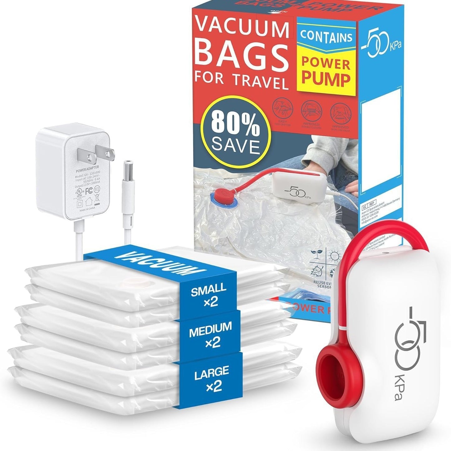 Vacuum Compression Lightweight Travel Bag