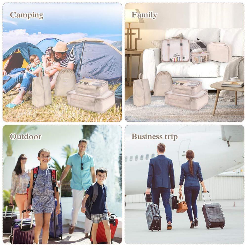 Travel cube - 8- Piece Packing Solution