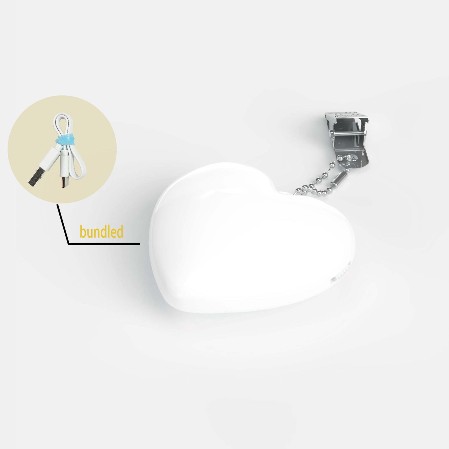 Heart-Shaped LED Purse Light – Smart & Stylish Touch Sensor Lamp