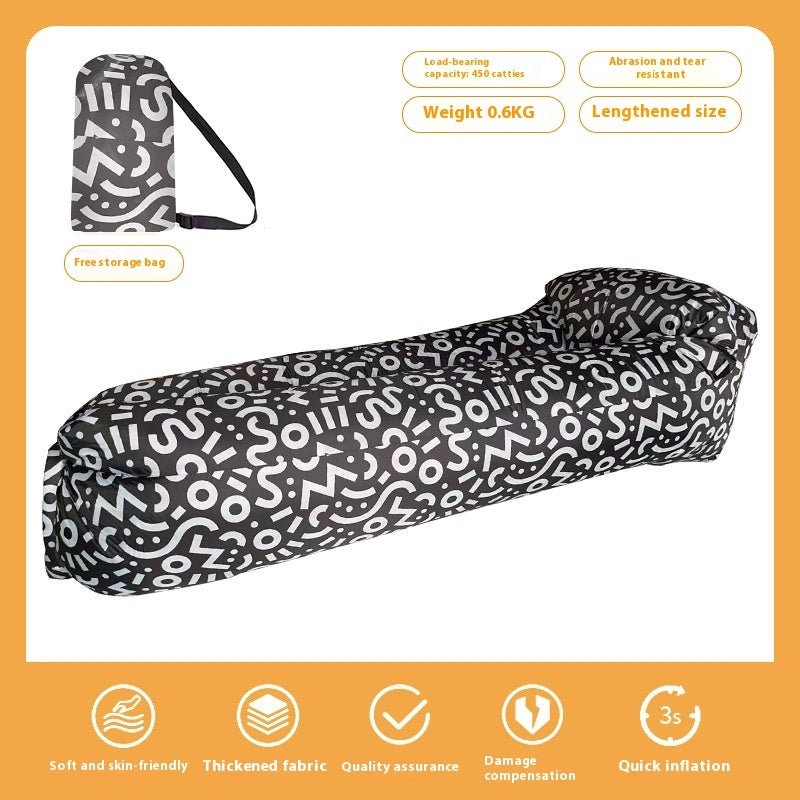 Portable Air Sofa Bed Inflatable Sofa Outdoor Lazy Airbed