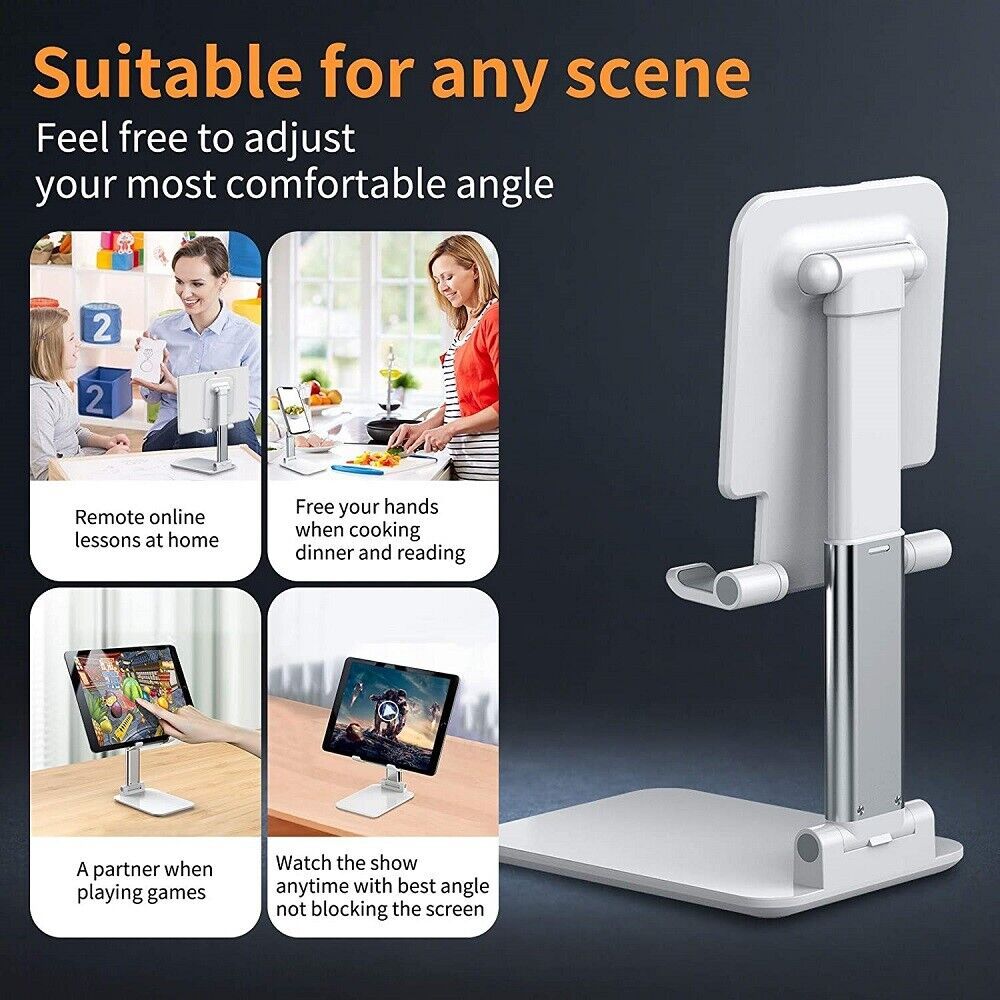 Foldable Adjustable Stand – The Perfect Holder for Your Phone or Tablet