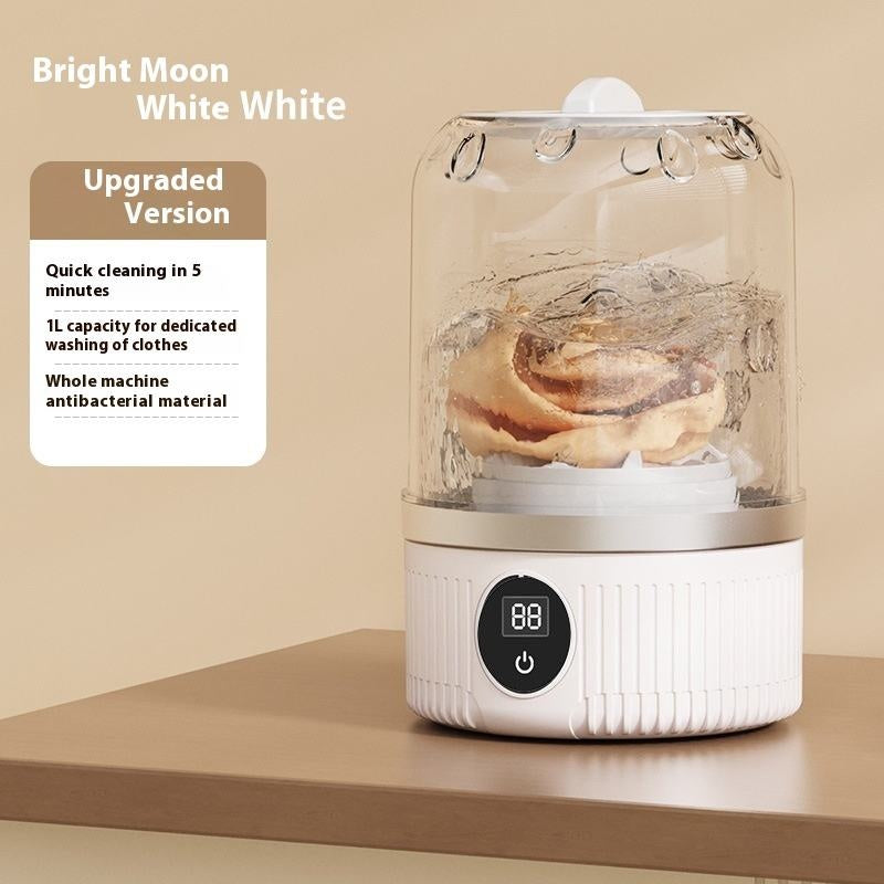 Rechargeable Portable Mini Washing Machine – Perfect for Underwear & Travel