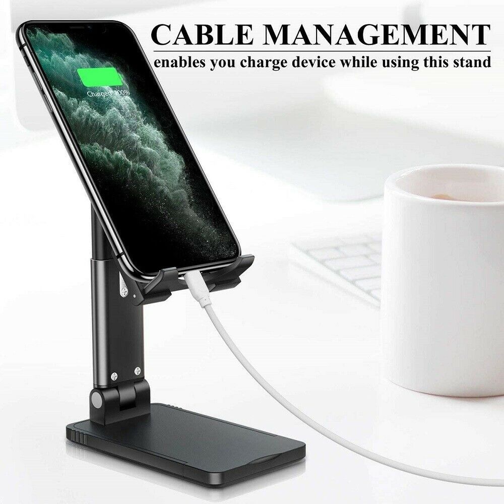 Foldable Adjustable Stand – The Perfect Holder for Your Phone or Tablet