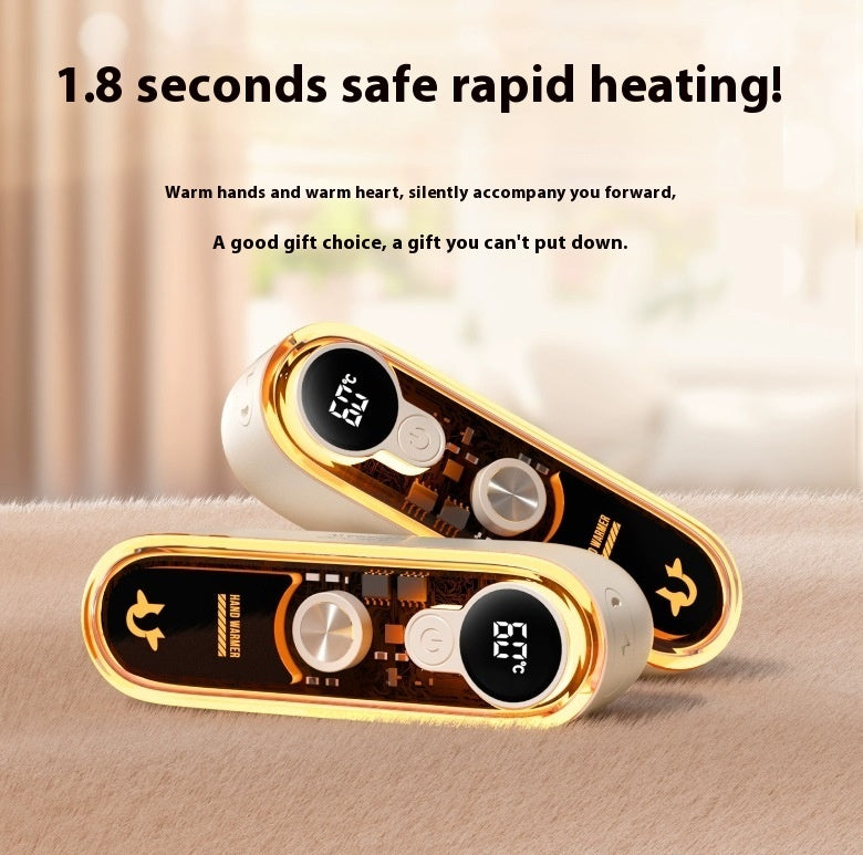 Magnetic Hand Warmer Rechargeable Mini-portable Heating