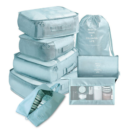 Travel cube - 8- Piece Packing Solution