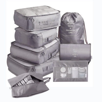 Travel cube - 8- Piece Packing Solution