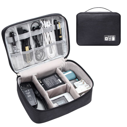 Electronic Accessories Travel Organizer Bag with DIY Compartments