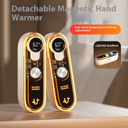 Magnetic Hand Warmer Rechargeable Mini-portable Heating
