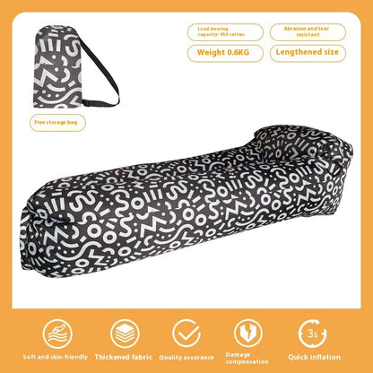 Portable Air Sofa Bed Inflatable Sofa Outdoor Lazy Airbed
