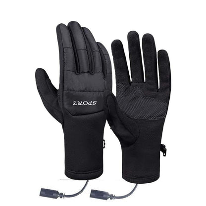 Volea Rechargeable USB Heated Gloves – Windproof, Touchscreen & Waterproof
