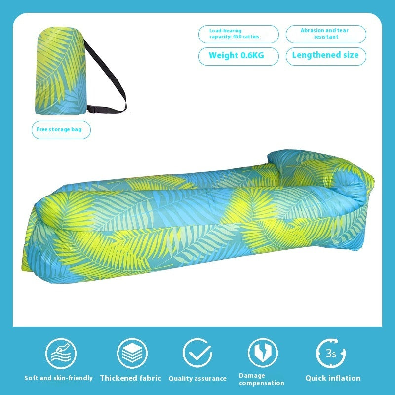 Portable Air Sofa Bed Inflatable Sofa Outdoor Lazy Airbed