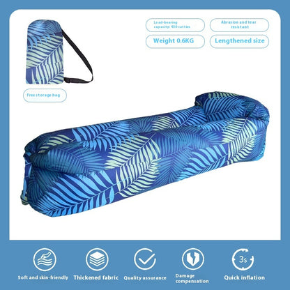 Portable Air Sofa Bed Inflatable Sofa Outdoor Lazy Airbed