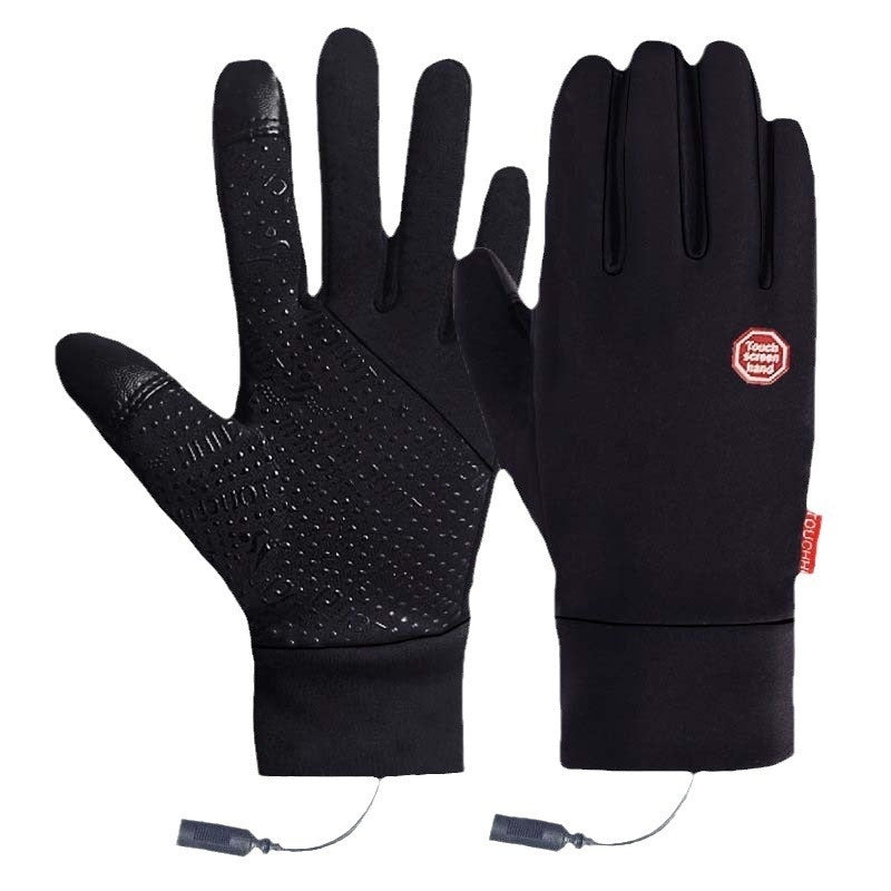 Volea Rechargeable USB Heated Gloves – Windproof, Touchscreen & Waterproof