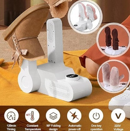 Volea Electric Shoe Dryer – Foldable, Fast & Constant Temperature Drying