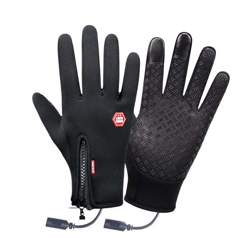 Volea Rechargeable USB Heated Gloves – Windproof, Touchscreen & Waterproof