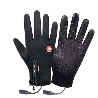 Volea Rechargeable USB Heated Gloves – Windproof, Touchscreen & Waterproof